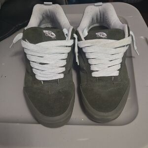 Vans Men's Olive Green Sneakers